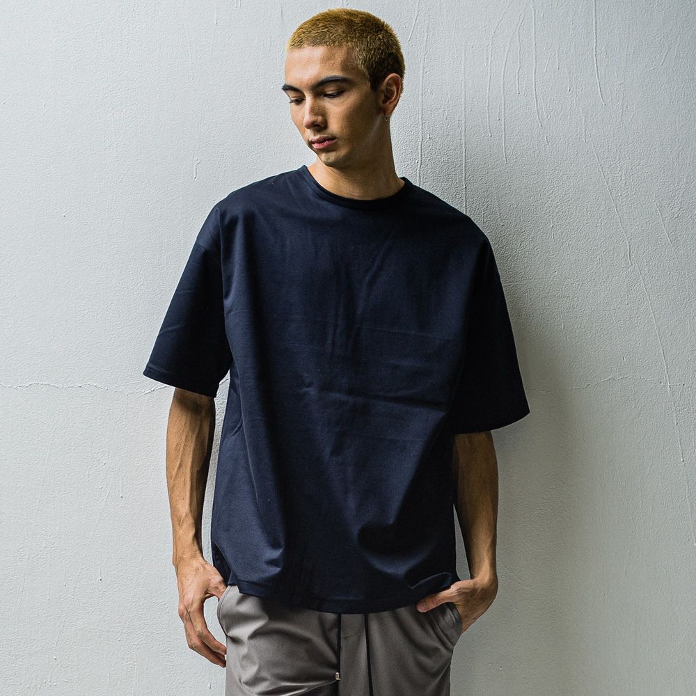 RESOUND CLOTHING - Finest BASIC LOOSE T / クルーネック オーバー