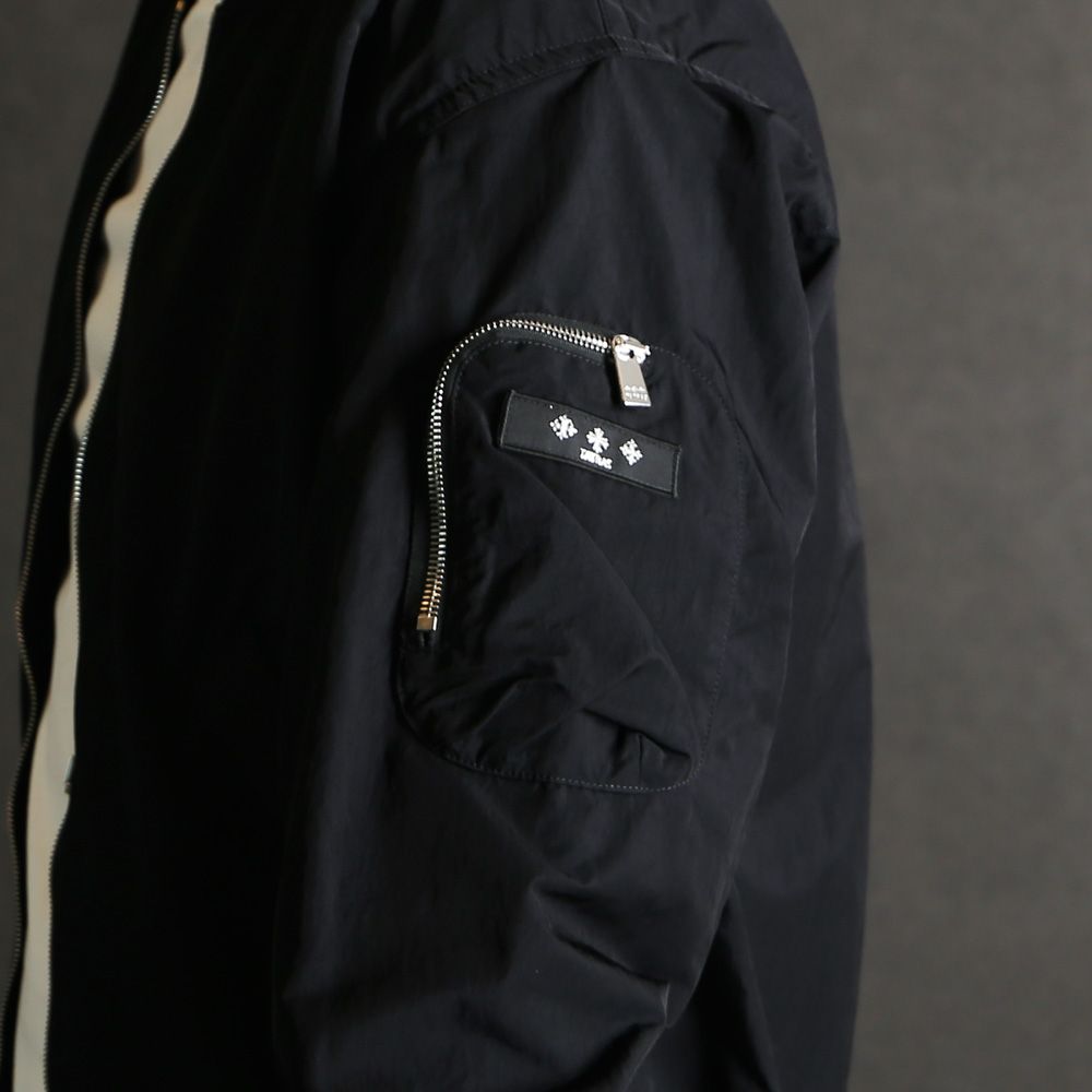 【ラスト1点-サイズ03】TOMORI トモリ - BLACK / ミリタリージャケット / MCKZ0401033588