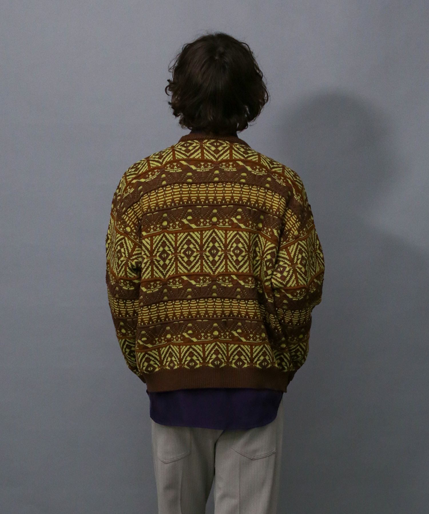 7GG COOGI TUCK KNIT CD / ニットカーディガン / 279201