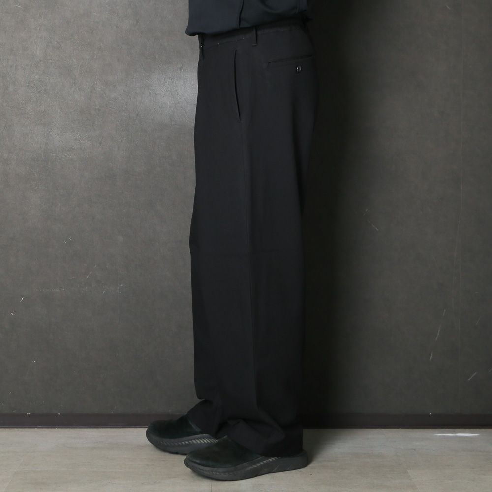 WARM SLACKS - BLACK / スラックス / VTM-26-P-118