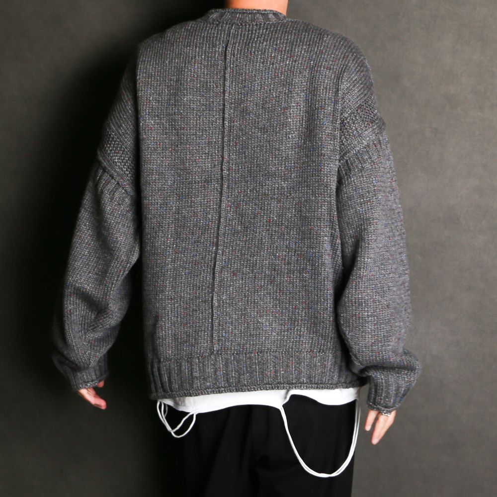 安心発送】 VICTIM MELANGE GANDHI KNIT 21AW | artfive.co.jp