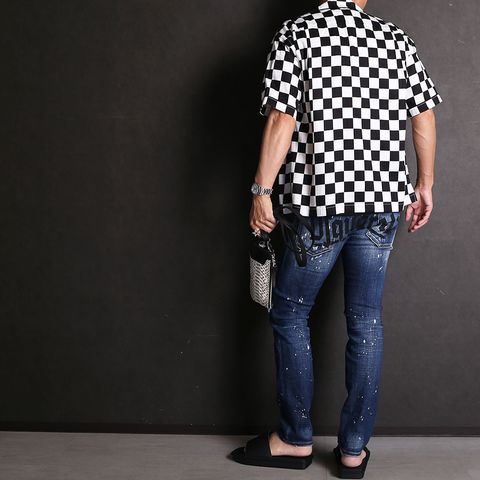 【MINEDENIM】【RESOUND CLOTHING】【DSQUARED2】【Y-3】コーディネート
