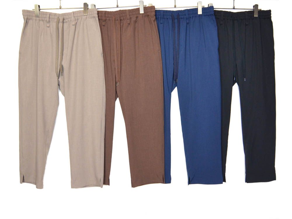REFLAX WEATHER CLOTH PT / サイドスリット テーパードパンツ / 479102