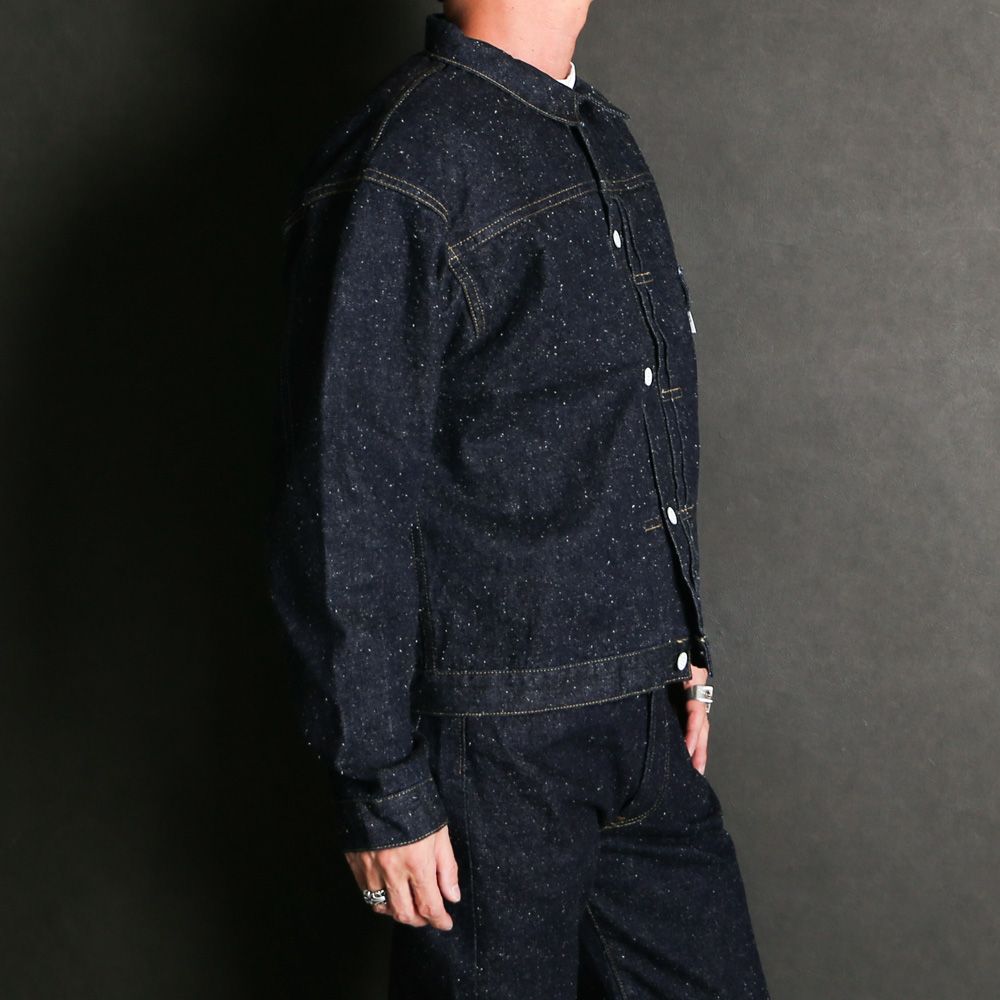 #001 T-BACK DENIM JACKET ONE-WASHED / JK-YY-0001