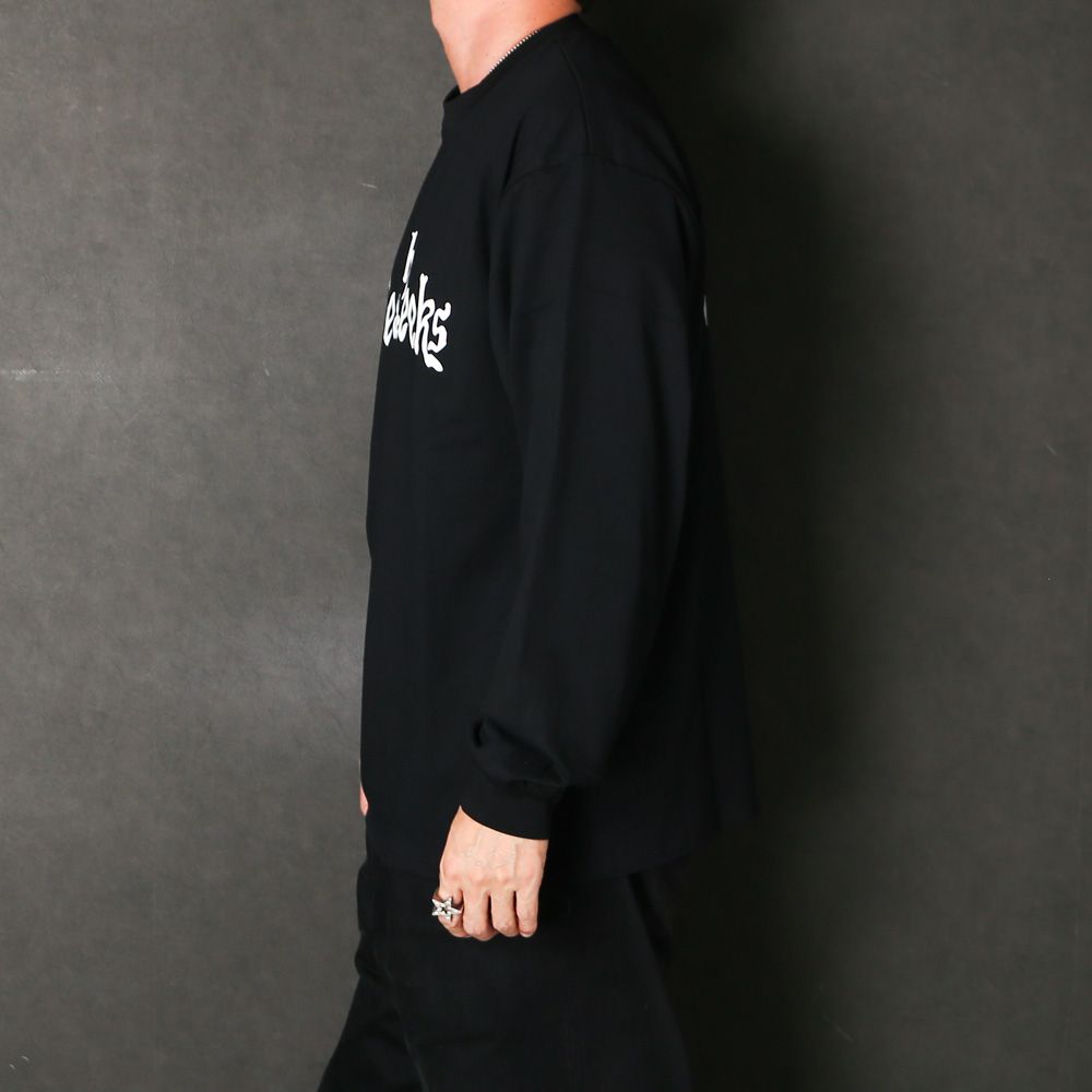 " HIDEANDSEEK × Toru Nishiura " / The H&S L/S Tee - BLK / Tシャツ / H30th-091426