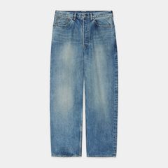 COCOON FIT JEANS - USED WASHED / オーガニックコットン 13.5oz セルビッチデニム - コクーンフィットジーンズ / M25C02PT02C