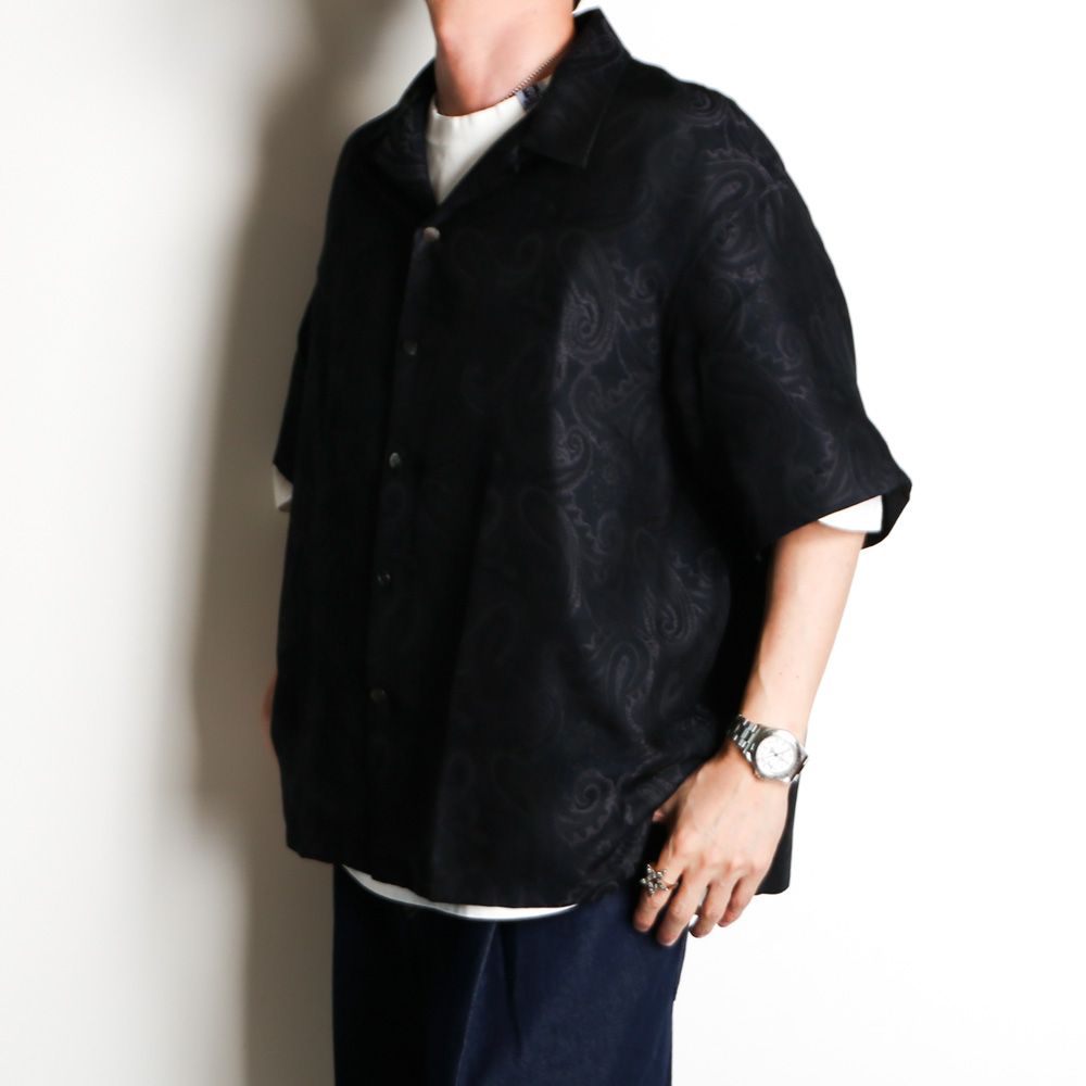 superNova. - Aloha shirt - Paisley jacquard / アロハシャツ