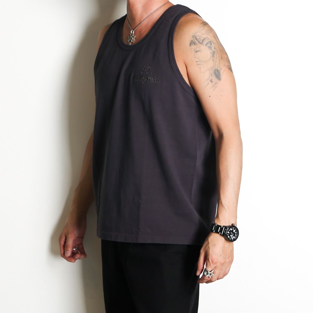 SD US Cotton Logo Tank - Black / タンクトップ / TSTNG080