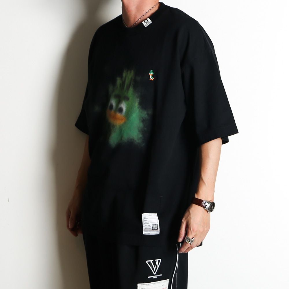 Leon Printed Tee - BLACK / レオン プリンテッド Tシャツ / J16TS861
