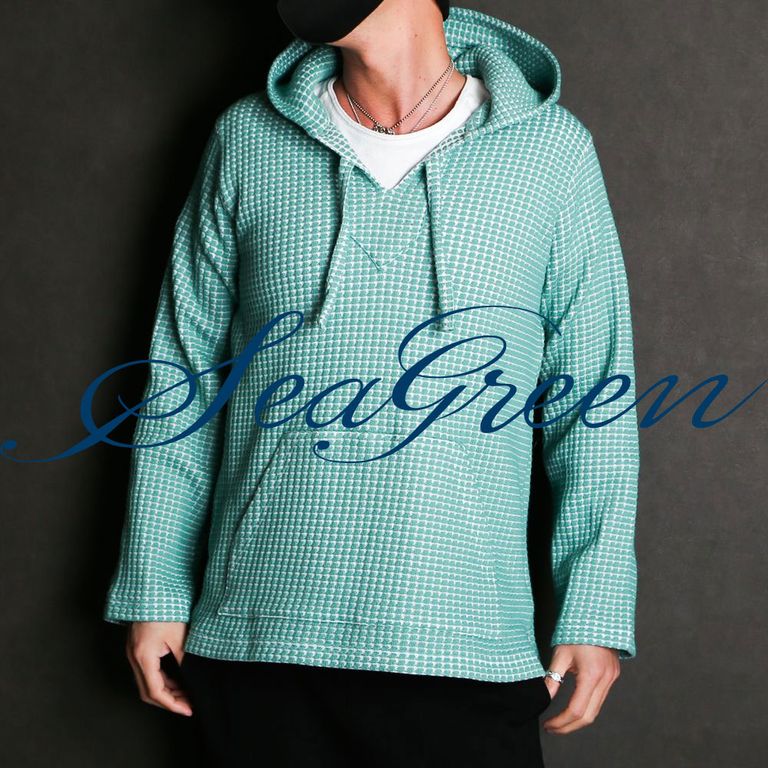 【Seagreen/Seagreen】パーカー