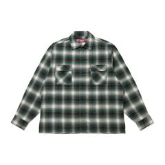 Check L/S Shirt (26aw) - Green / チェックシャツ / HS-080326