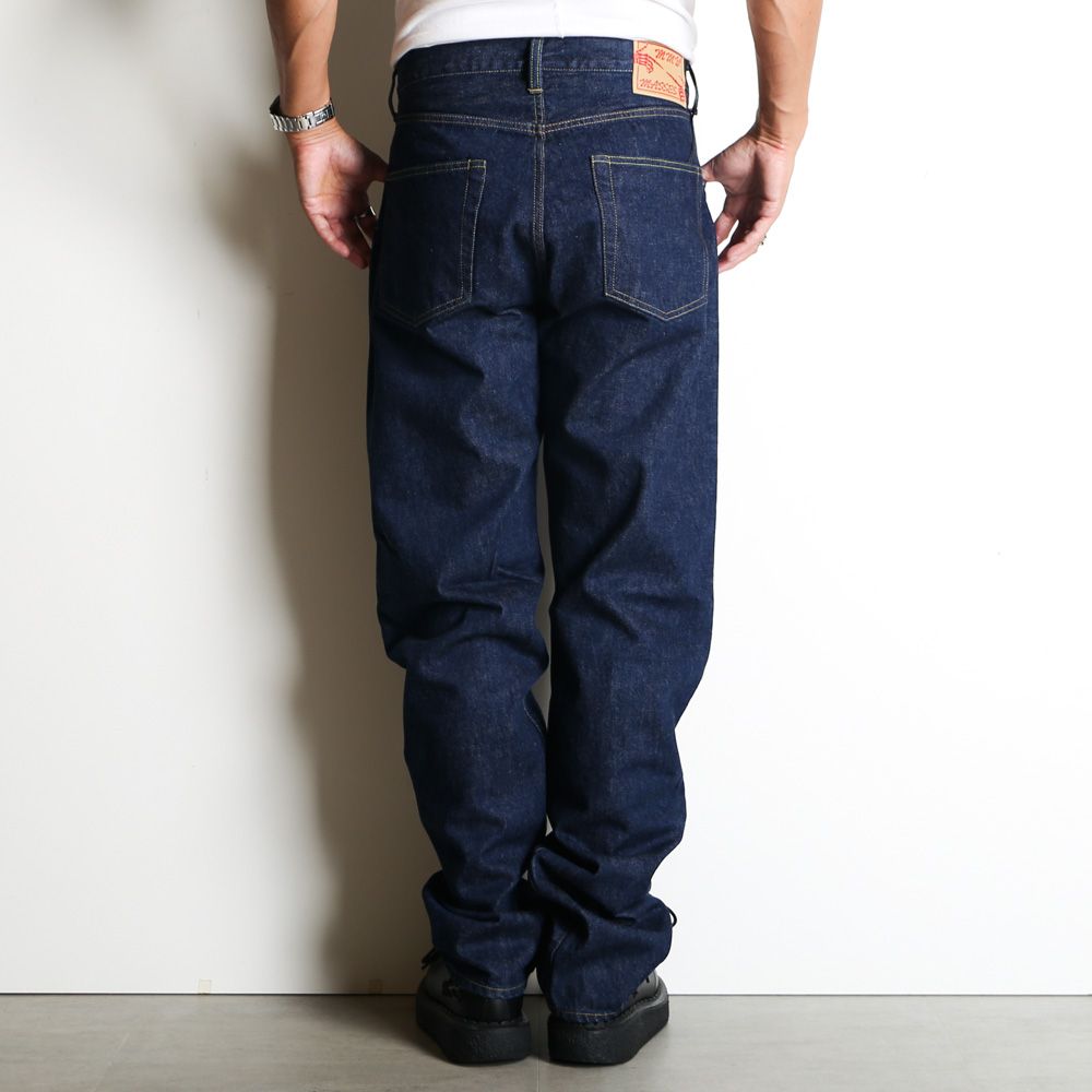 MASSES × Maison MIHARA YASUHIRO / DENIM PANTS ONE WASH MMY - INDIGO / セルヴィッヂデニム 5ポケットパンツ / C15PT036