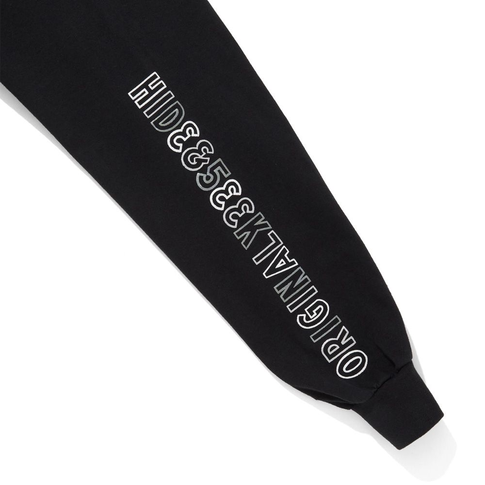 " HIDEANDSEEK × Toru Nishiura " / Original H&S L/S Tee - BLK / Tシャツ / H30th-010426