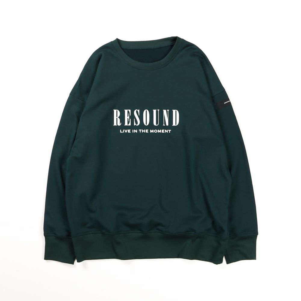 RESOUND CLOTHING - ID ROGO trainer / ロゴ トレーナー / RC25