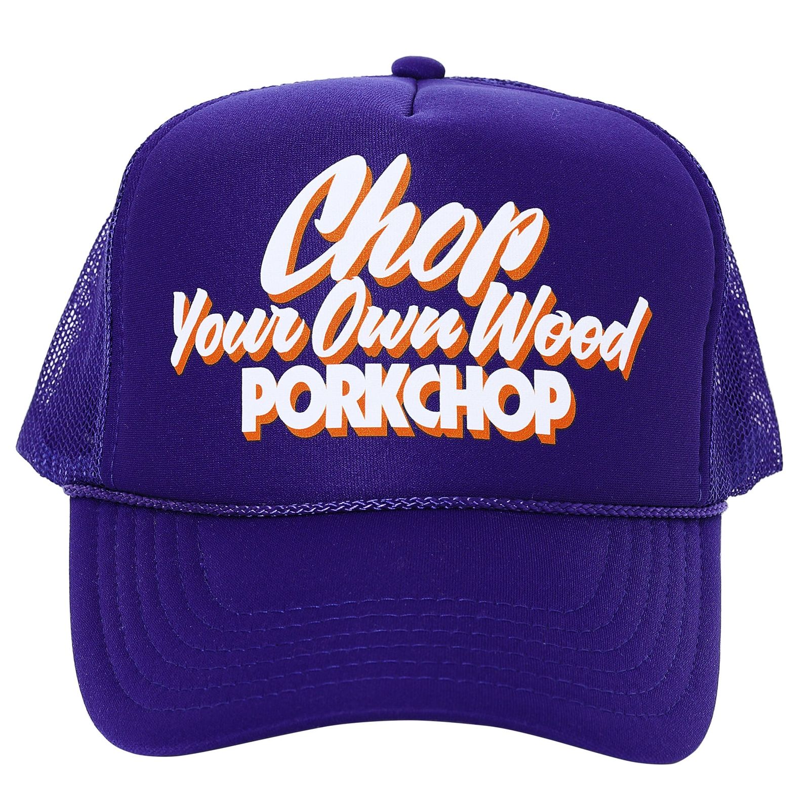 PORKCHOP GARAGE SUPPLY - CHOP YOUR OWN WOOD CAP (GRAY