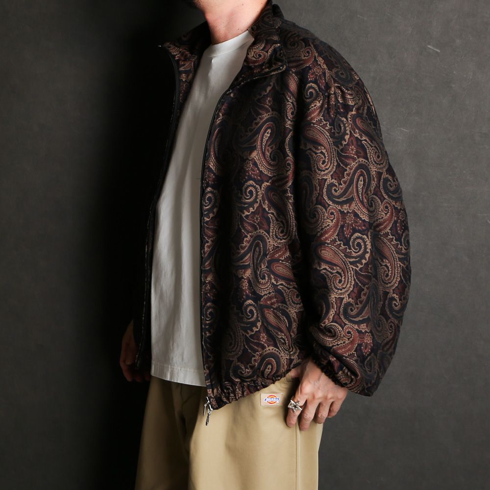 superNova. - 【ラスト1点-サイズS】 Track jacket - Paisley jacquard ...