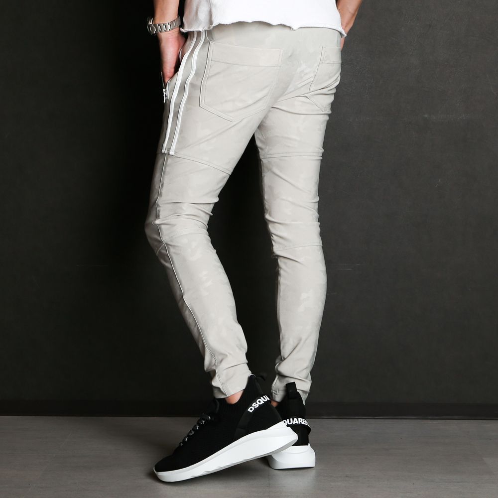 Johnson LINE NYLON PT SILHOUETTE / ジョンソンラインパンツ / RC19-ST-009