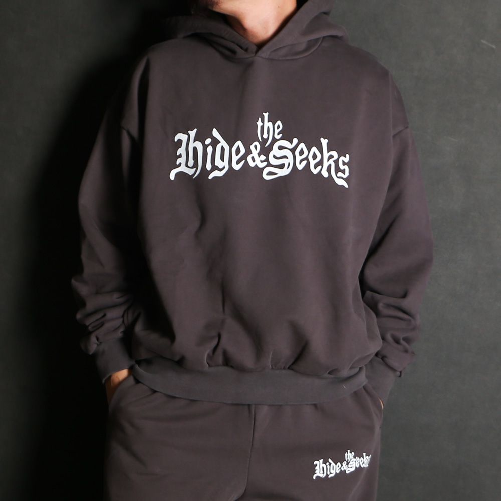 " HIDEANDSEEK × Toru Nishiura " / The H&S Hooded Sweat Shirt - C-GRY / プルオーバーパーカー / H30th-010226