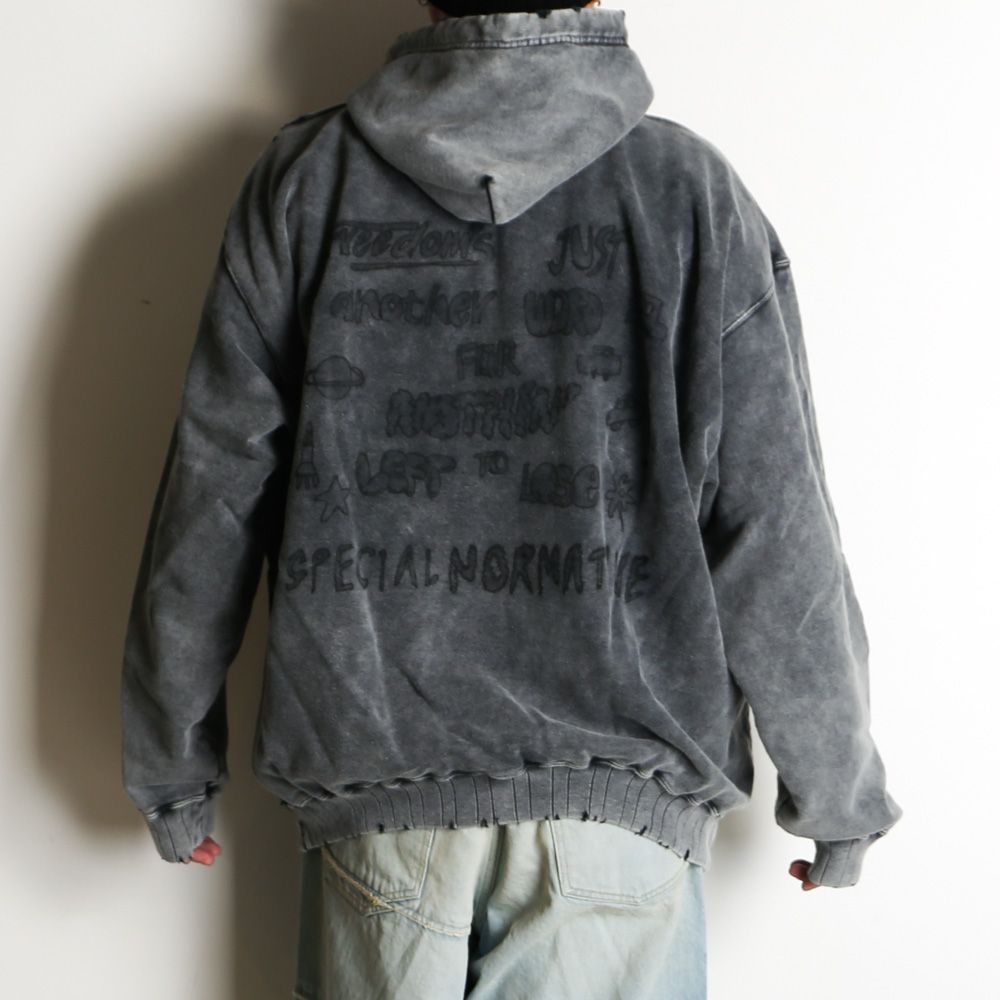 国内買付 MIHARAYASUHIRO ブリーチドキャットプリントフーディー 楽天市場】【Maison MIHARA YASUHIRO/メゾン ミハラヤスヒロ