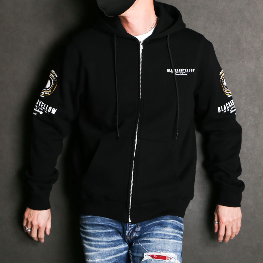 ZIP HOODIE TYPE-B / プリント ジップアップパーカー / 21'RTC-0203B