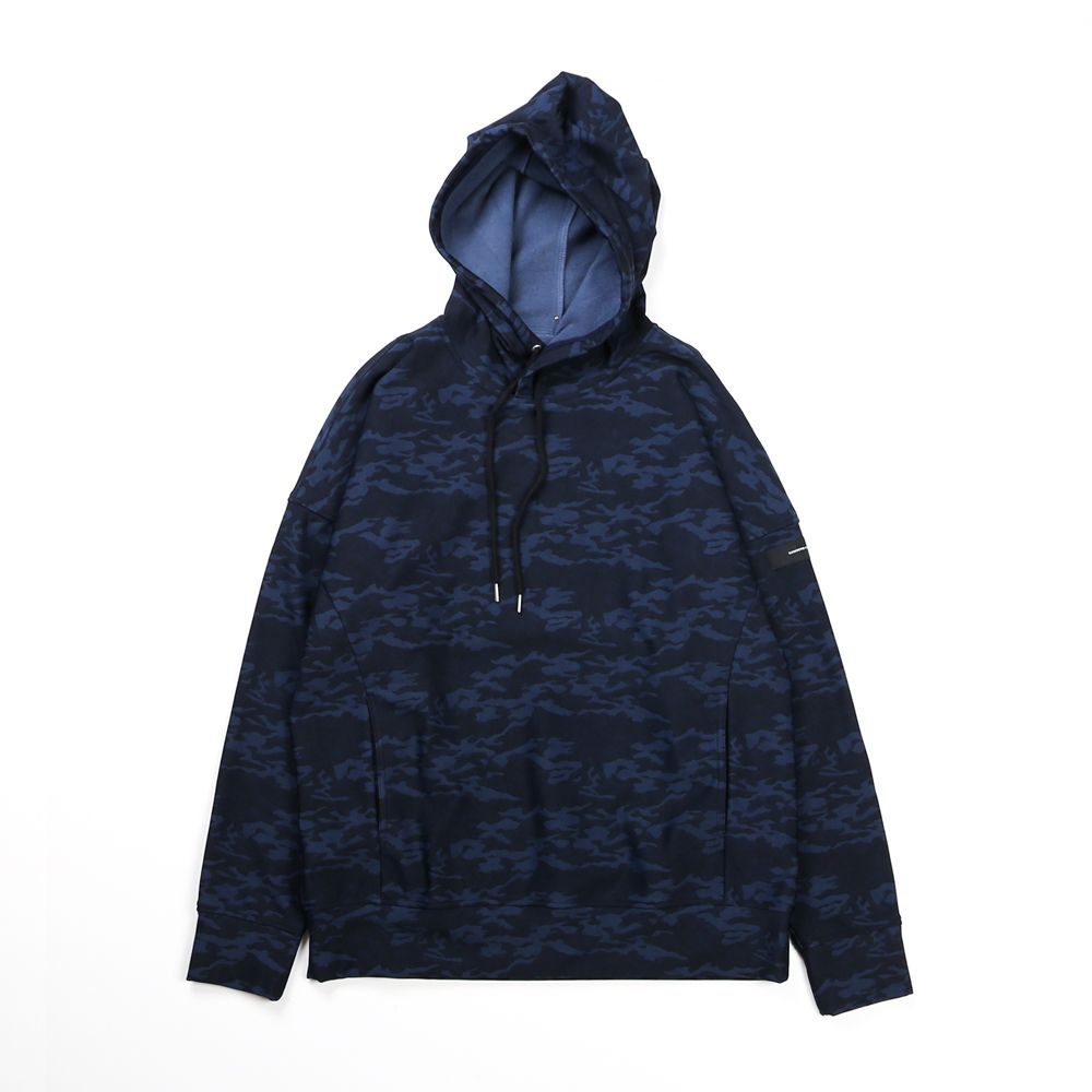 HEAT CAMO loose hoodie / ヒート ドロップショルダー パーカー / RC17-C-003