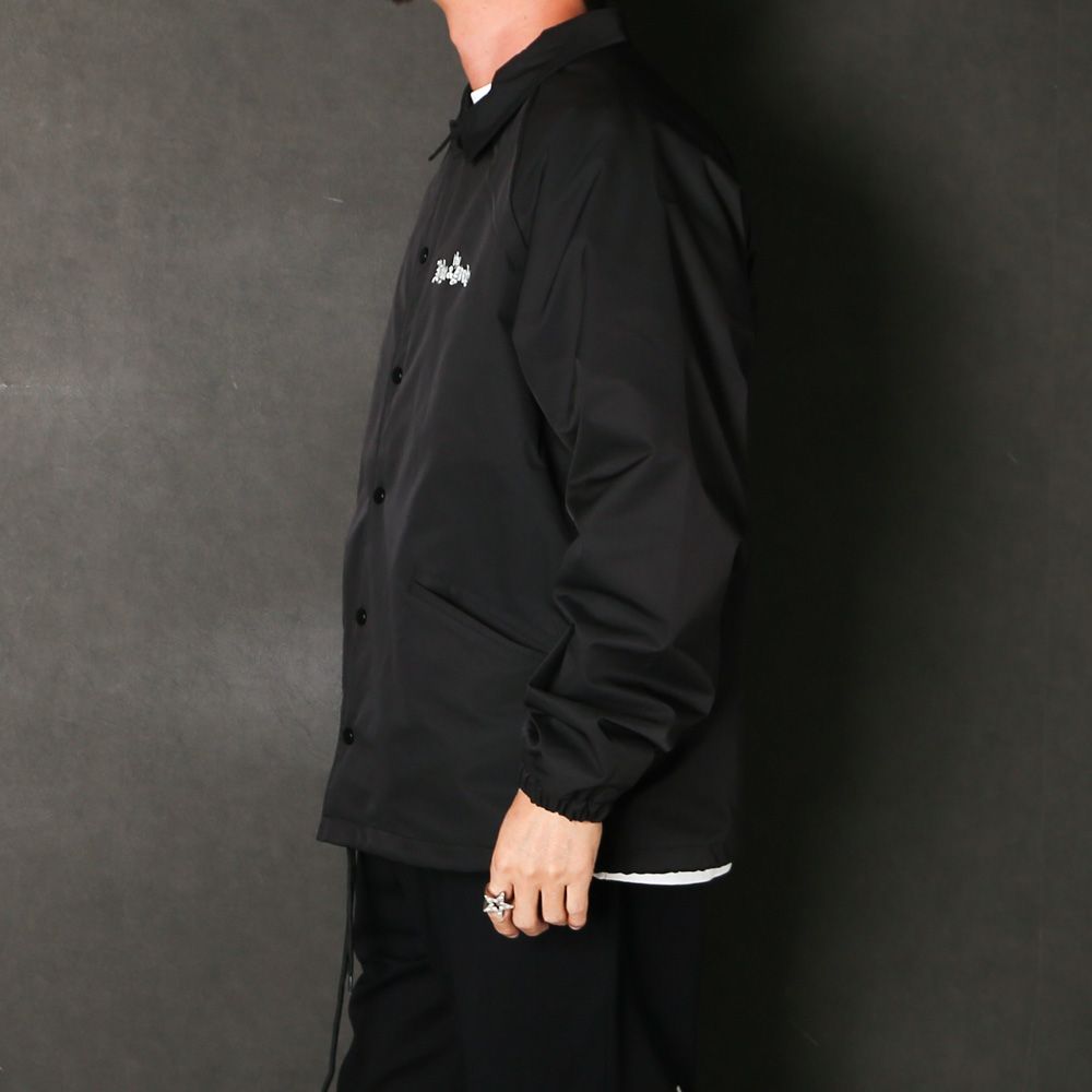 " HIDEANDSEEK × Toru Nishiura " / The H&S Team Jacket - BLK / コーチジャケット / H30th-091326