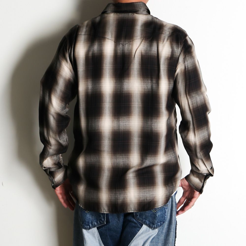 R.Plaid Western SH - BLT / 2604-5001
