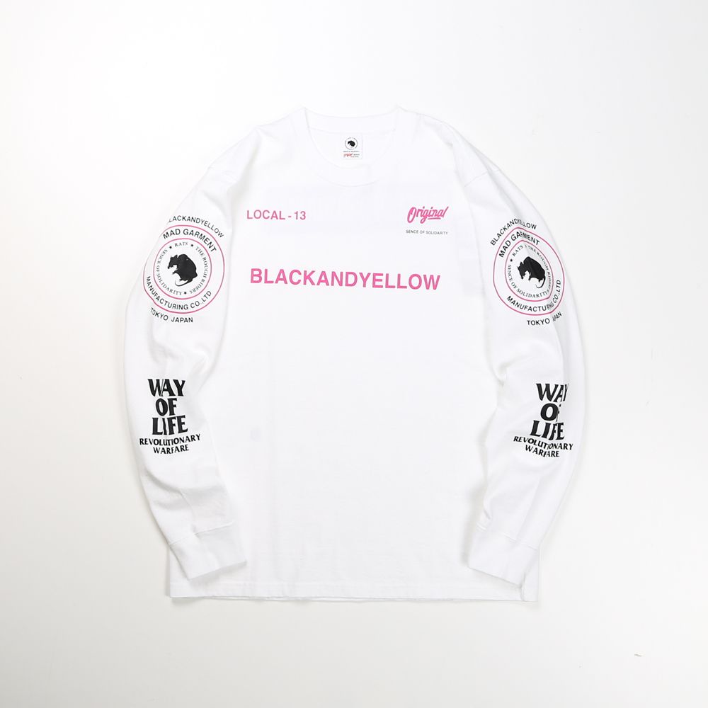 LOCAL-13 L/S / プリント ロングスリーブTシャツ / 21'RTC-0301-WP