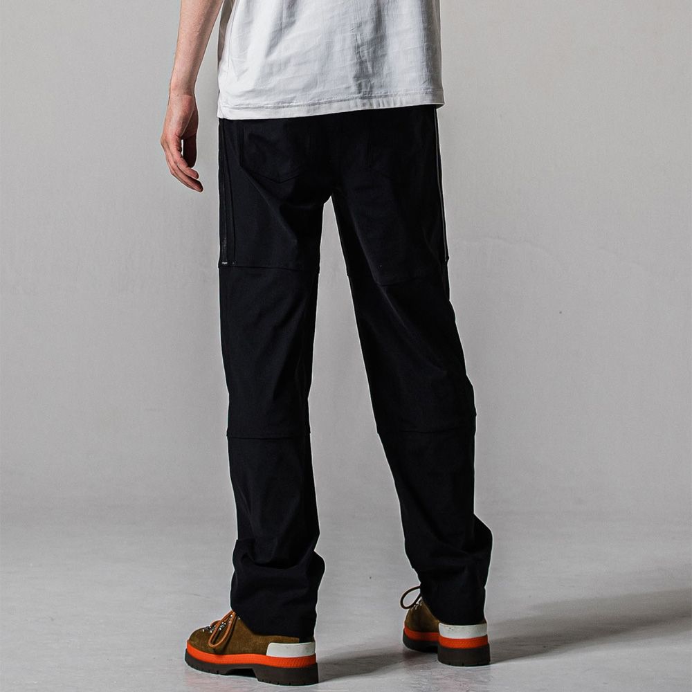 Johnson LINE WIDE PT - BKBK / ジョンソンラインワイドパンツ / RC39-ST-009WT