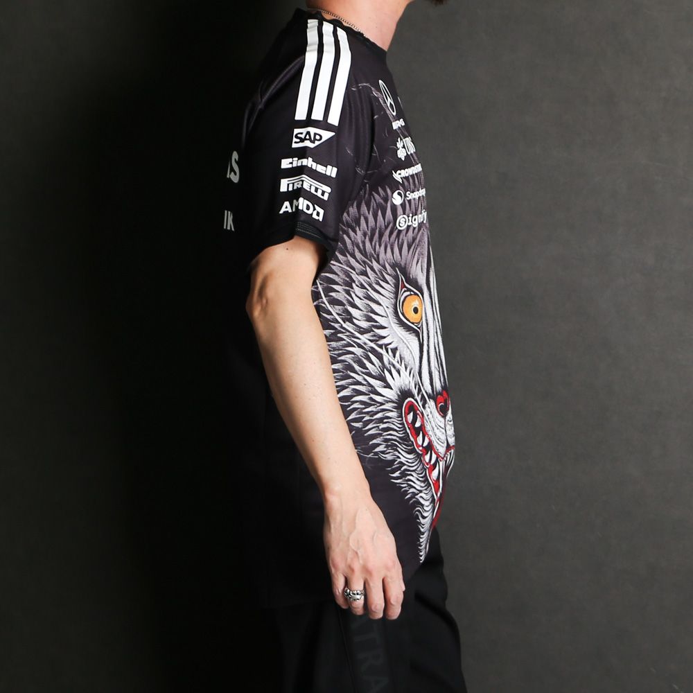 Y-3 MERCEDES - AMG PETRONAS FORMULA 1 TEAM DRIVER SHORT SLEEVE JERSEY / Tシャツ / KT2226