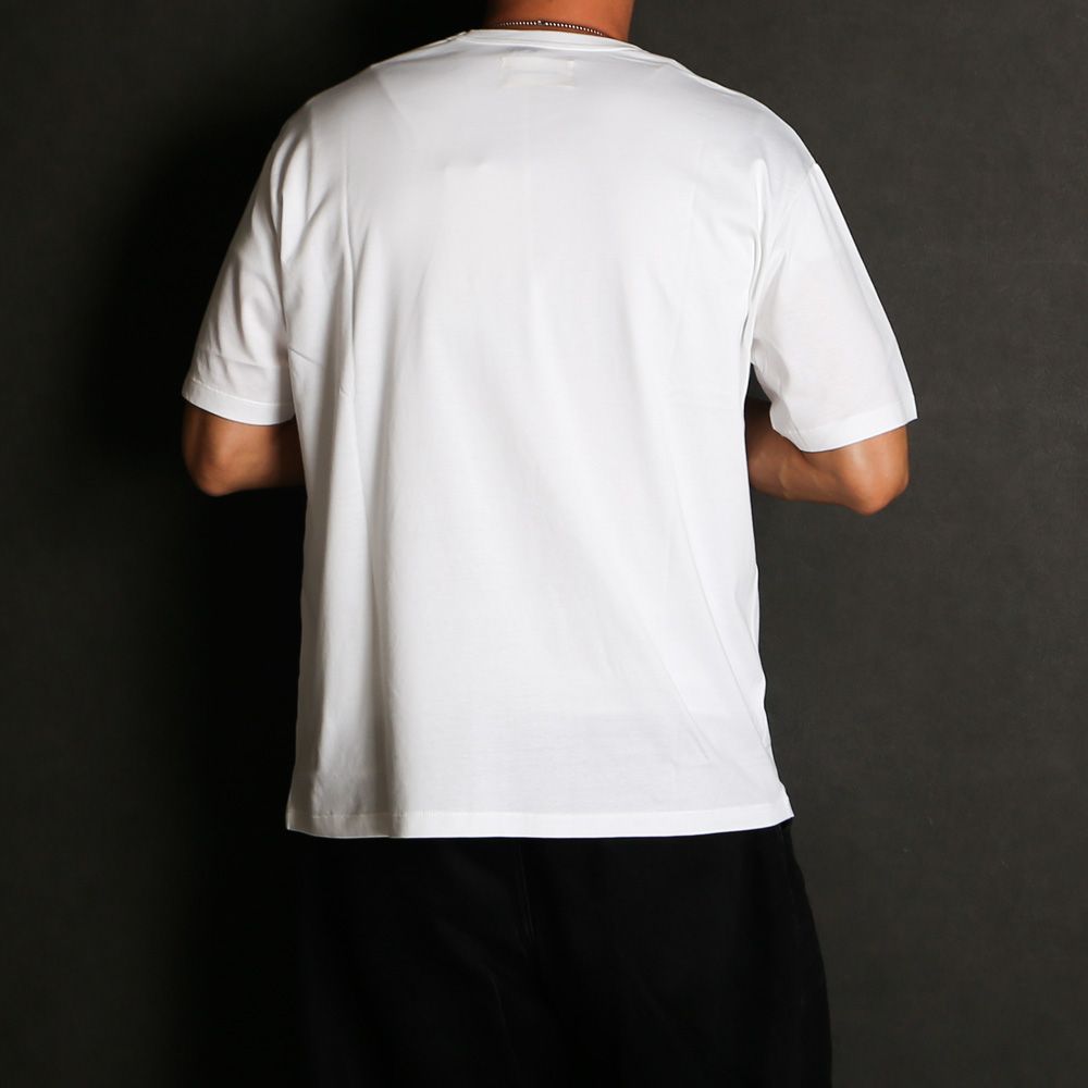NEW RELAXED FIT Tee - WHITE / オーガニックGIZA 70/2天竺 - ニューリラックスドフィットTee / A26B08CS01B