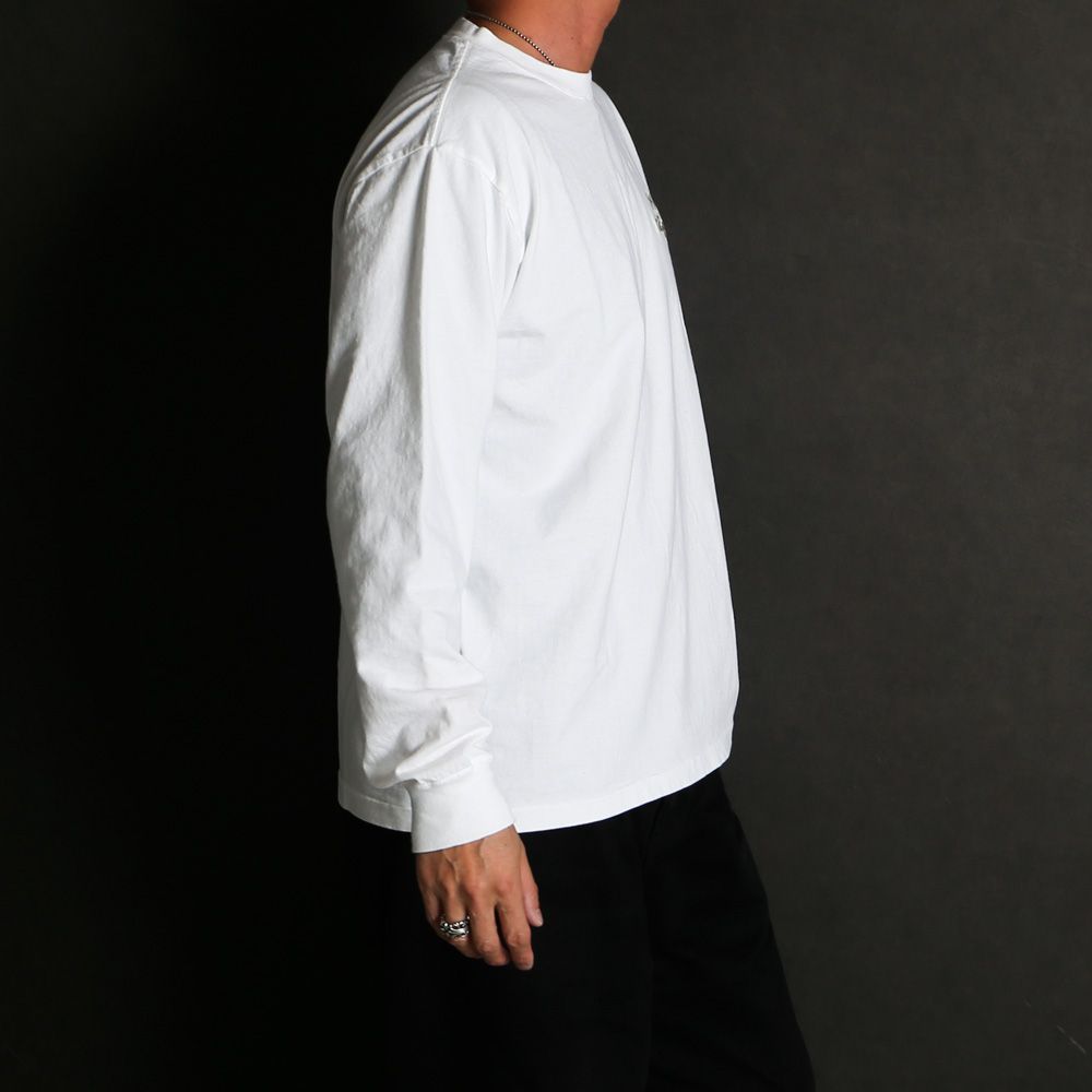 SD US Cotton Logo LS T - WHITE / Tシャツ / TSOLD120