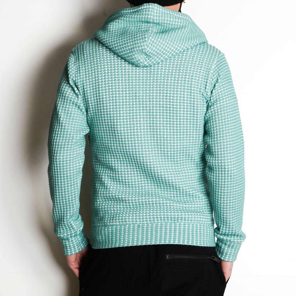 BIG WAFFLE Hoodie / ビッグワッフル ジップアップパーカー / MSEA21S0846-M