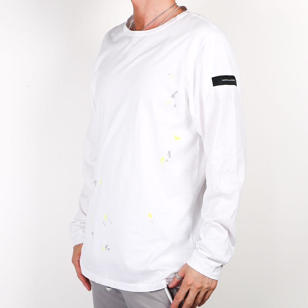 PAINT LONG TEE / ペイント ロングスリーブTシャツ / RC17-T-001