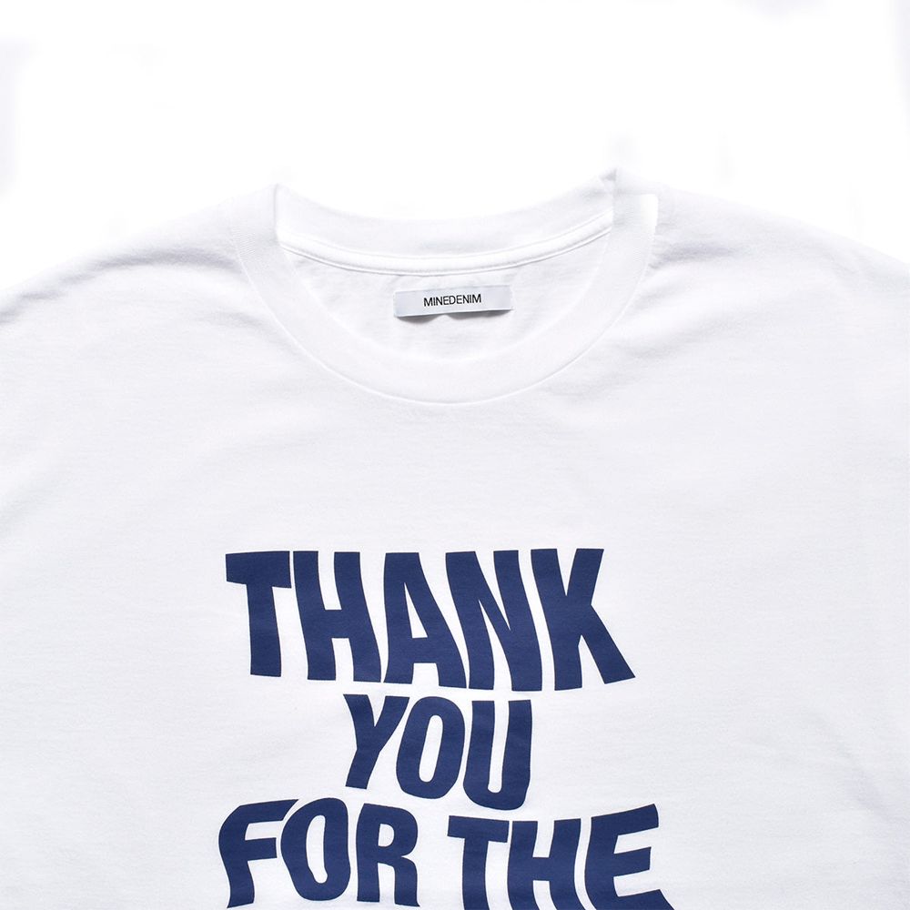 マインデニム THANK YOU FOR THE TRAGEDY T-SH MINEDENIM（マインデニム）THANK YOU FOR THE TRAGEDY T-SH | B