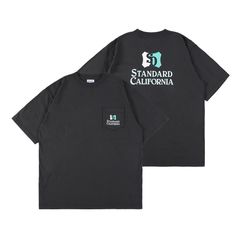 SD Heavyweight Shield Logo Pocket T - Black / Tシャツ / TSOAF100