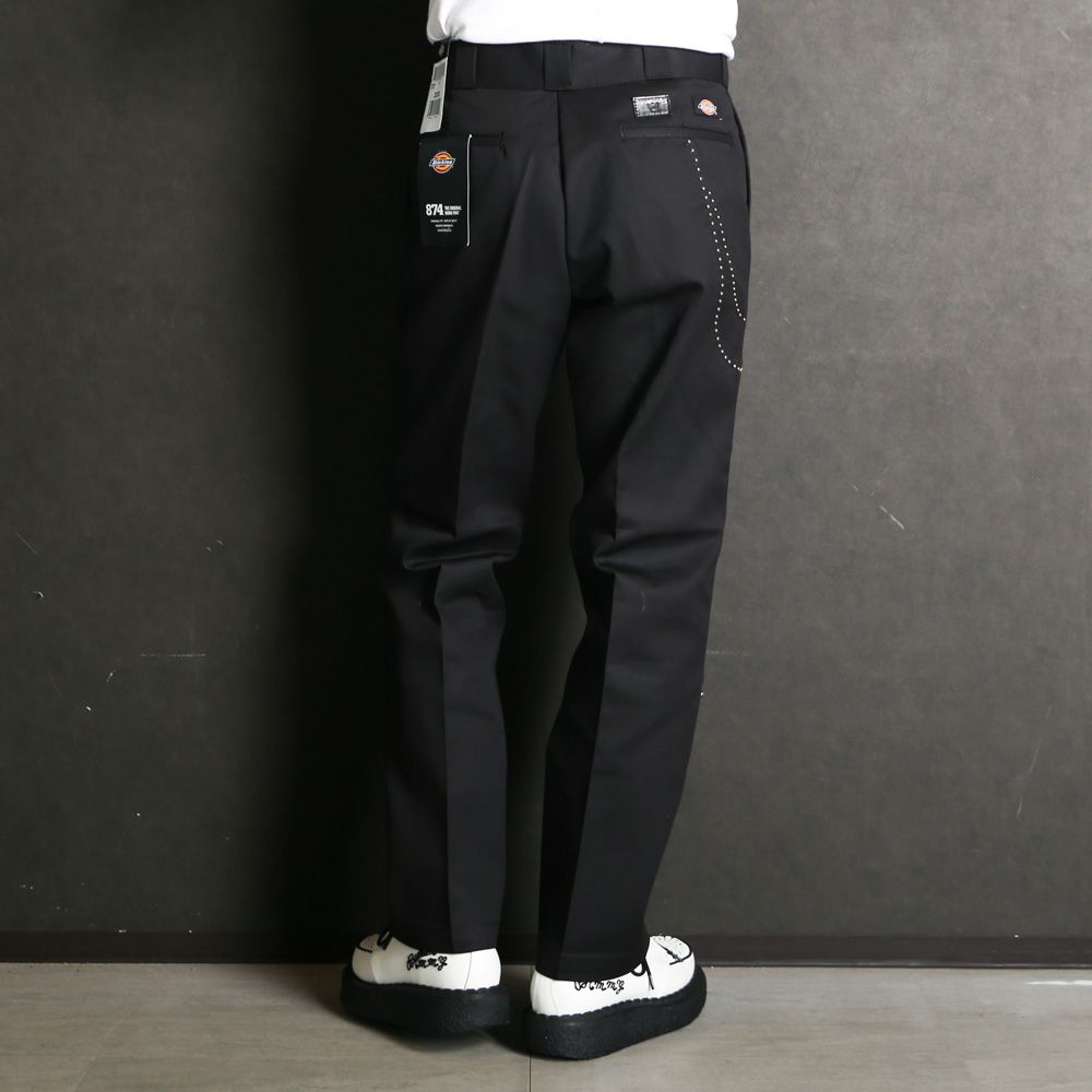 Dickies Pants 874 #Double Chain - Black / ワークパンツ / BTZAA570