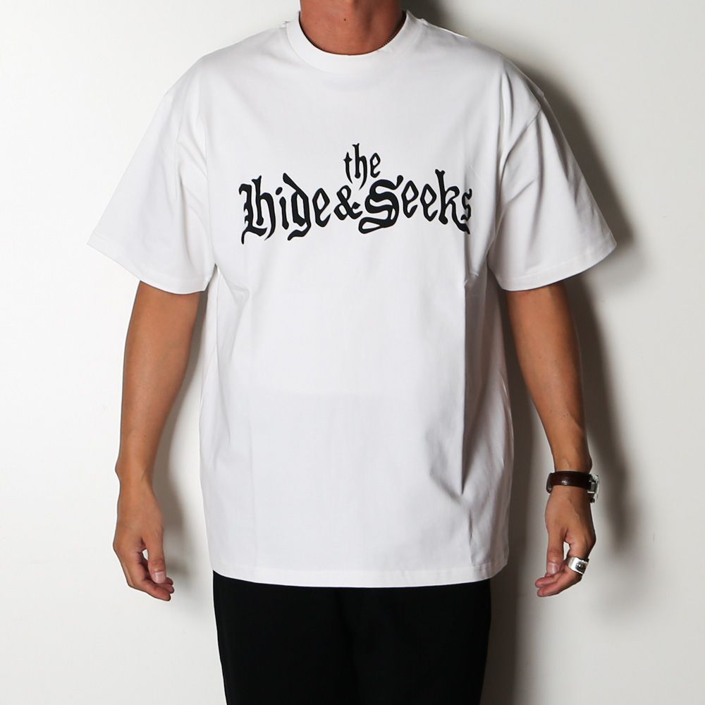 【ラスト1点-サイズM】 " HIDEANDSEEK × Toru Nishiura " / The H&S S/S Tee - WHT / Tシャツ / H30th-091626