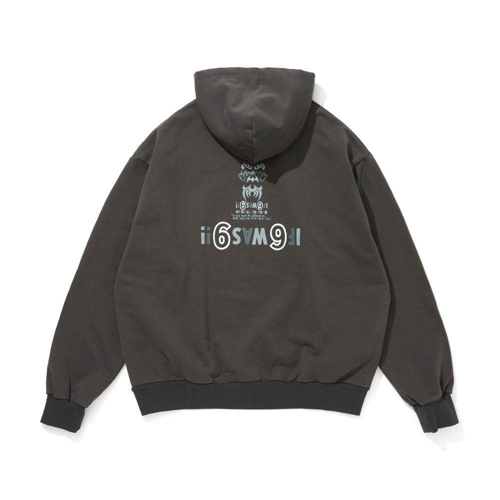 " HIDEANDSEEK × Toru Nishiura " / The H&S Hooded Sweat Shirt - C-GRY / プルオーバーパーカー / H30th-010226