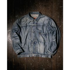 MVC type-I tracker jacket (used washed) - Indigo / デニムジャケット / MVC-JK02