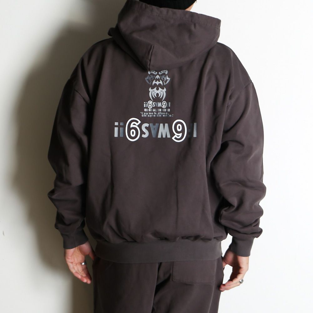 " HIDEANDSEEK × Toru Nishiura " / The H&S Hooded Sweat Shirt - C-GRY / プルオーバーパーカー / H30th-010226