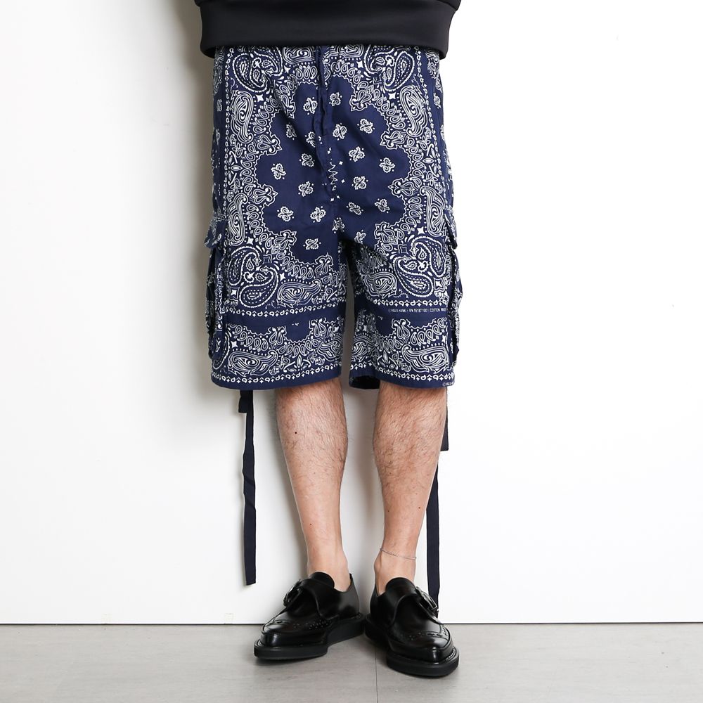 ×HAV-A-HANK / PAISLEY SHORTS / ペイズリー ショーツ / VTM-21-P-034