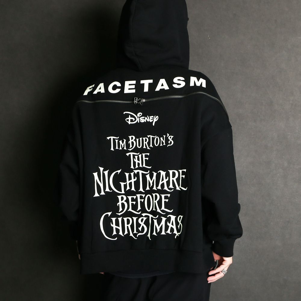 NIGHTMARE BEFORE CHRISTMAS ZIPPER HOODIE ROMANTIC / ジップパーカー / MIMI-SW-U08
