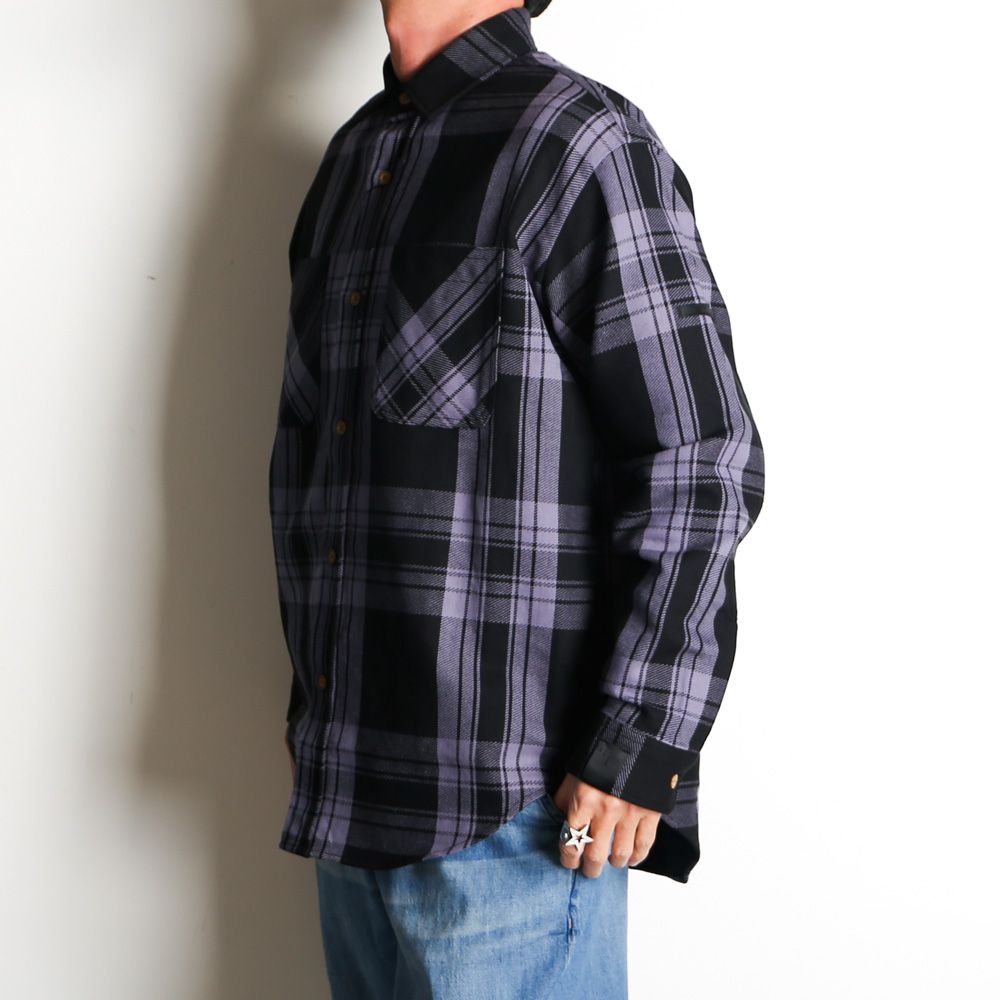 【ラスト1点-サイズ40】 × BIG MAC / SHIRT - BK CHECK / 2251-SH40-013