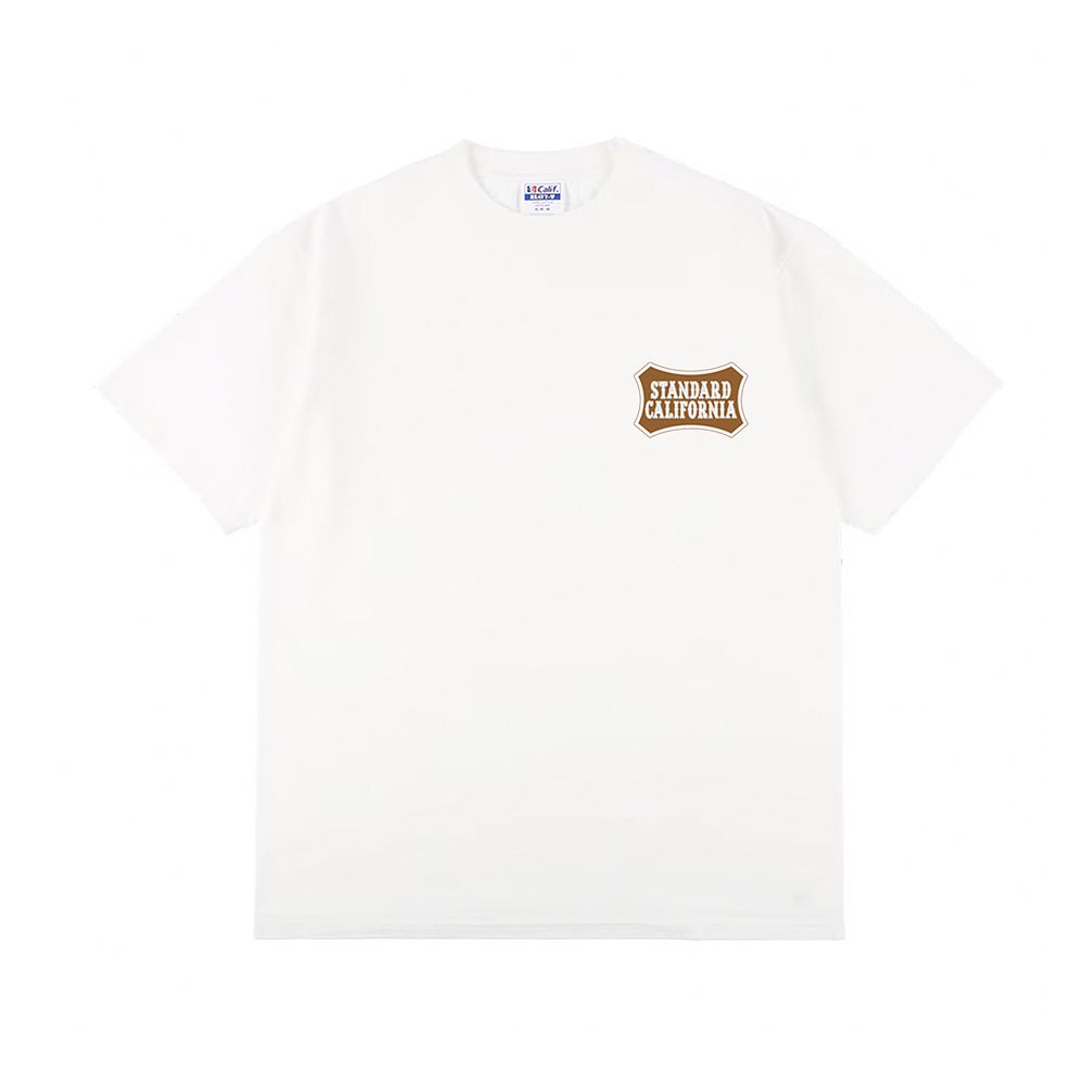 SD Heavyweight Basic Shield Logo T - White / Tシャツ / TSOAG100