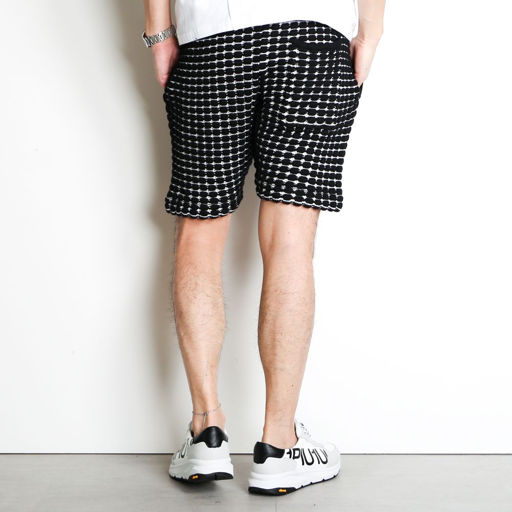 BIG WAFFLE "3" KNIT SHORTS / ビッグワッフル ハーフパンツ / USB-21029