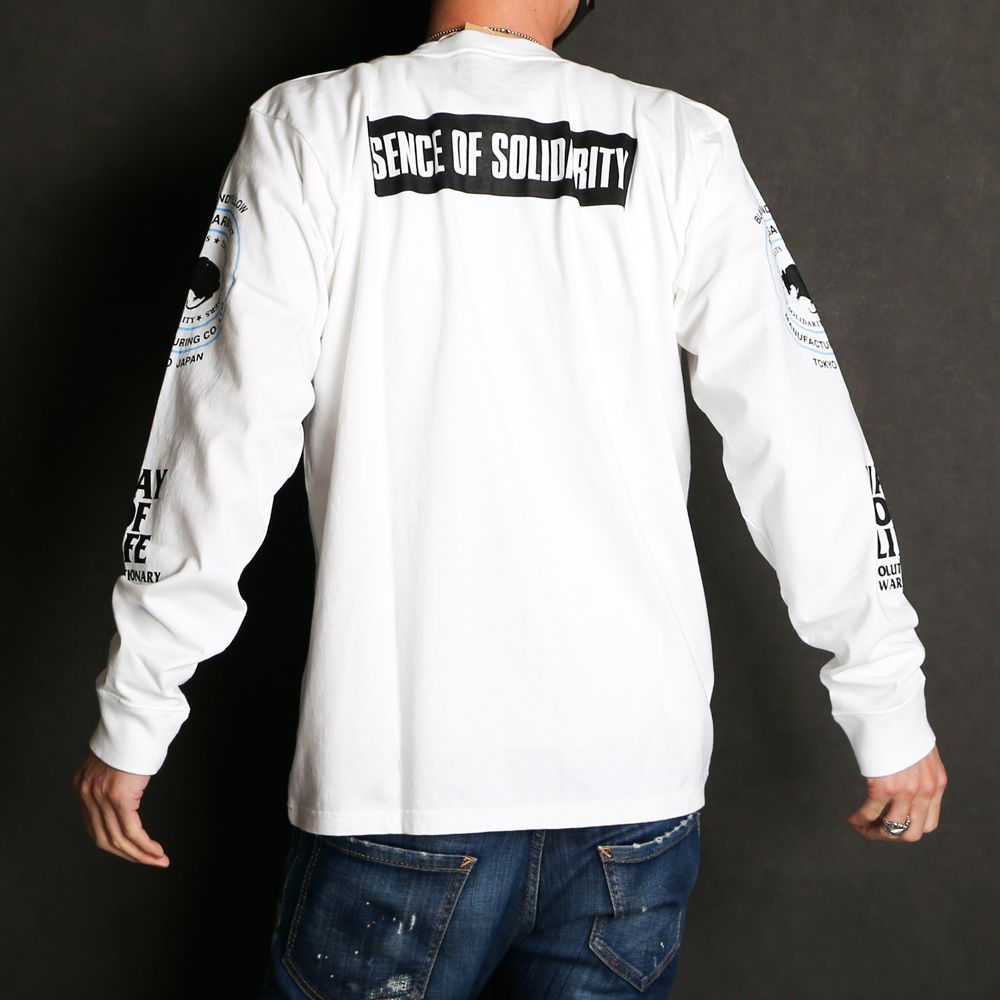LOCAL-13 L/S / プリント ロングスリーブTシャツ / 21'RTC-0301-WB