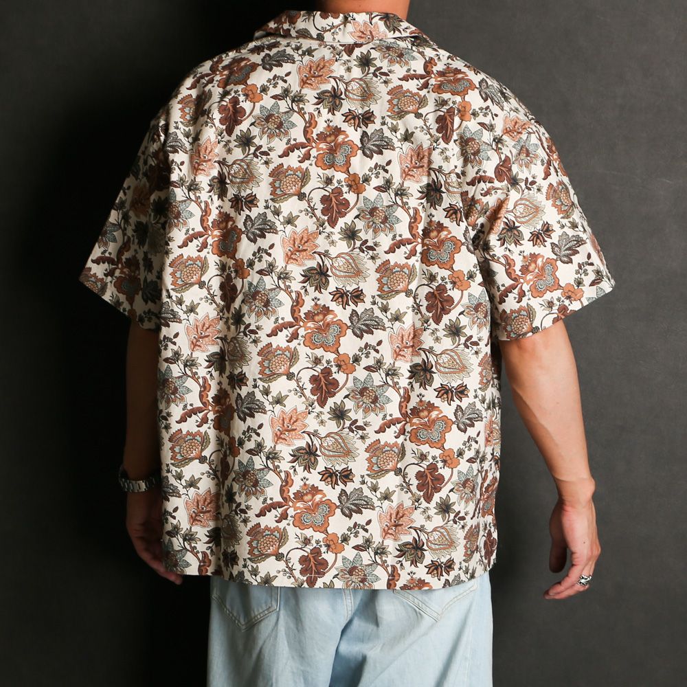 Aloha shirt - Flower print / アロハシャツ - フラワー プリント / SN-561