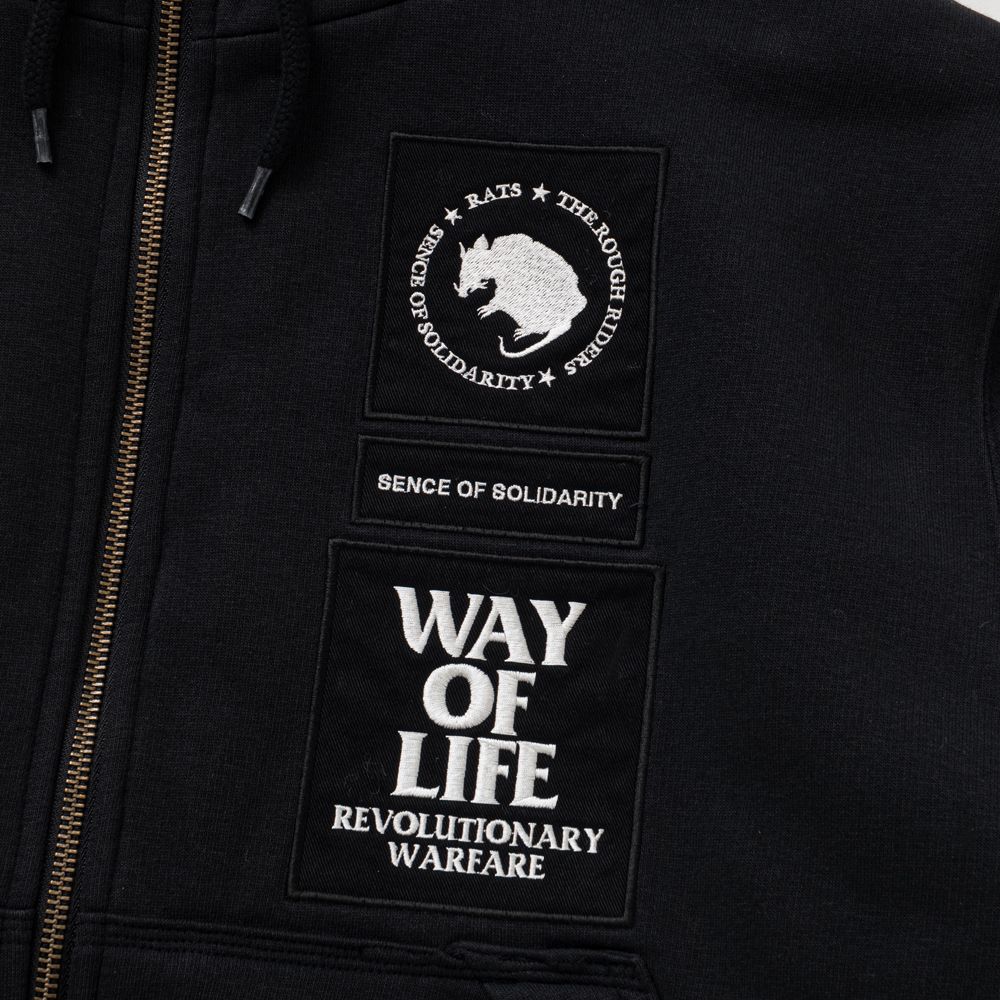 BOA HOODIE / ボアジップアップフーディー / 25'SPC-0101