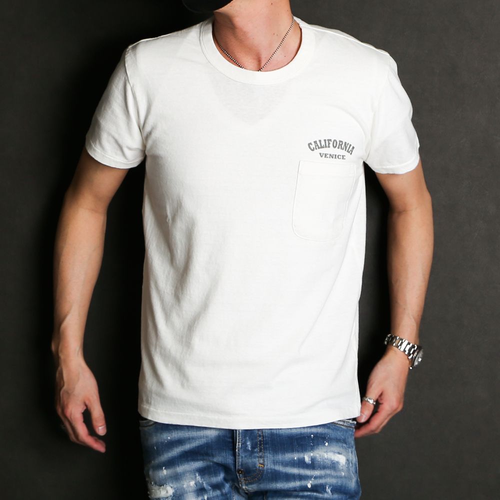 S/SL RAFI JERSEY POCKET TEE(GIRL PHOTO) / プリント ポケットTシャツ / TCS-S2106